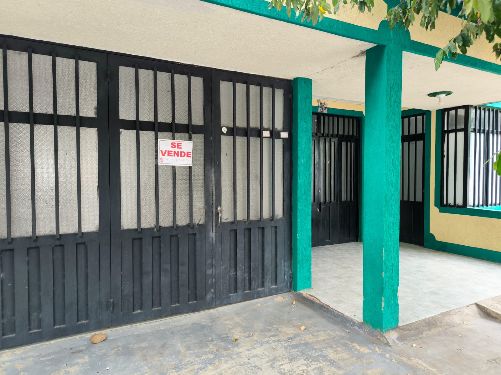 Vista del garaje